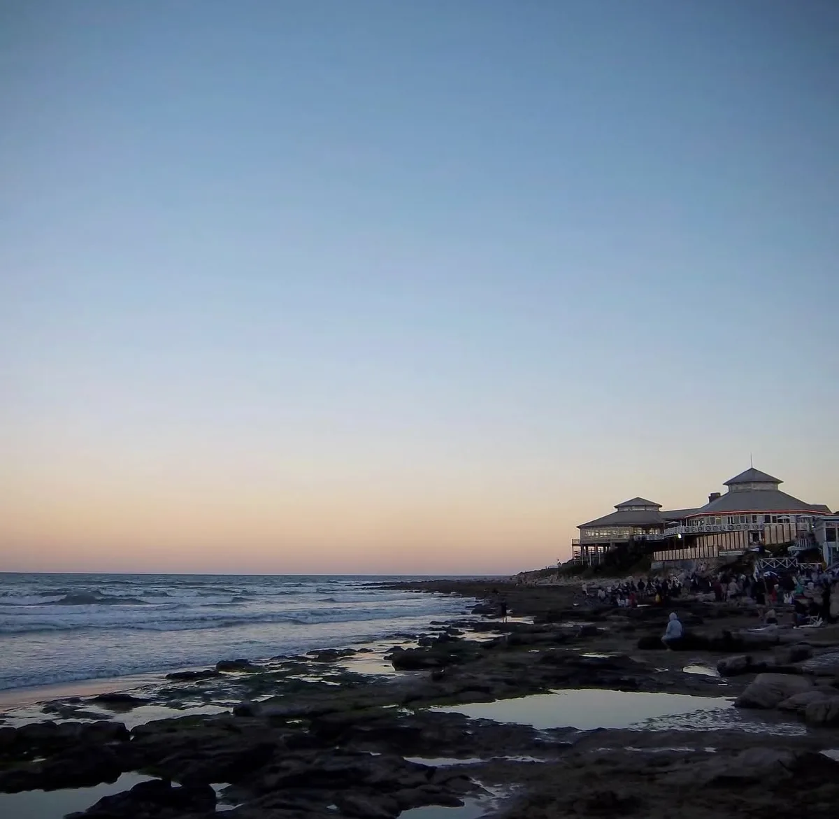 Sunset in Mar del Plata